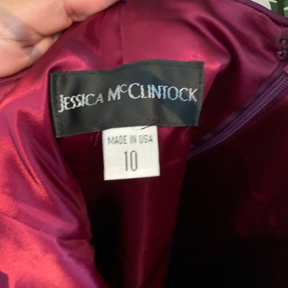 Jessica McClintock formal trumpet dress Size 10 - Picture 4 of 5